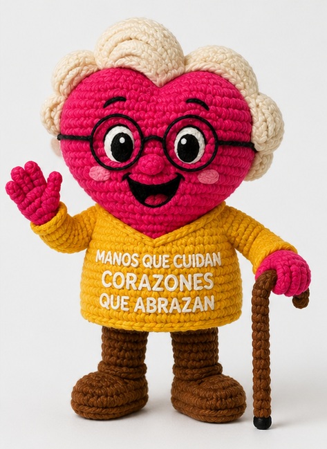 Mascota Corazón Dorado